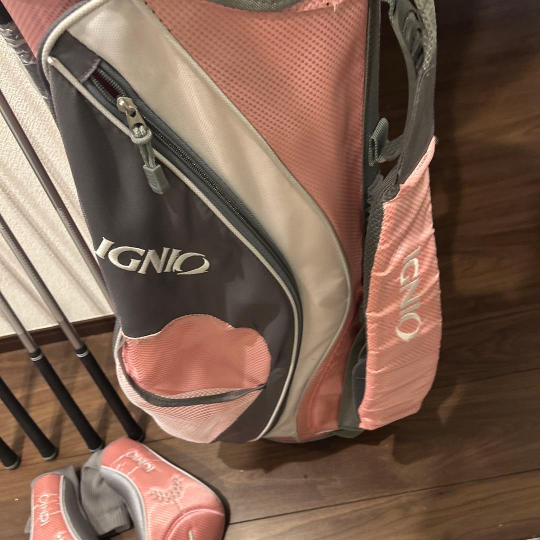 初心者　IGNIO 7本　レディースL 右利き　ハーフセット