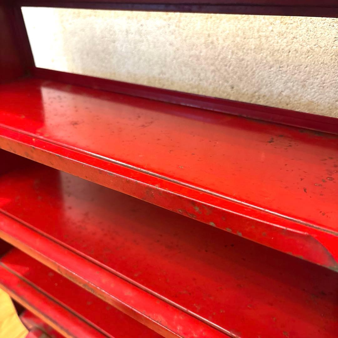 ケロッグ ストアディスプレイ シェルフ ラック ファイヤーキング