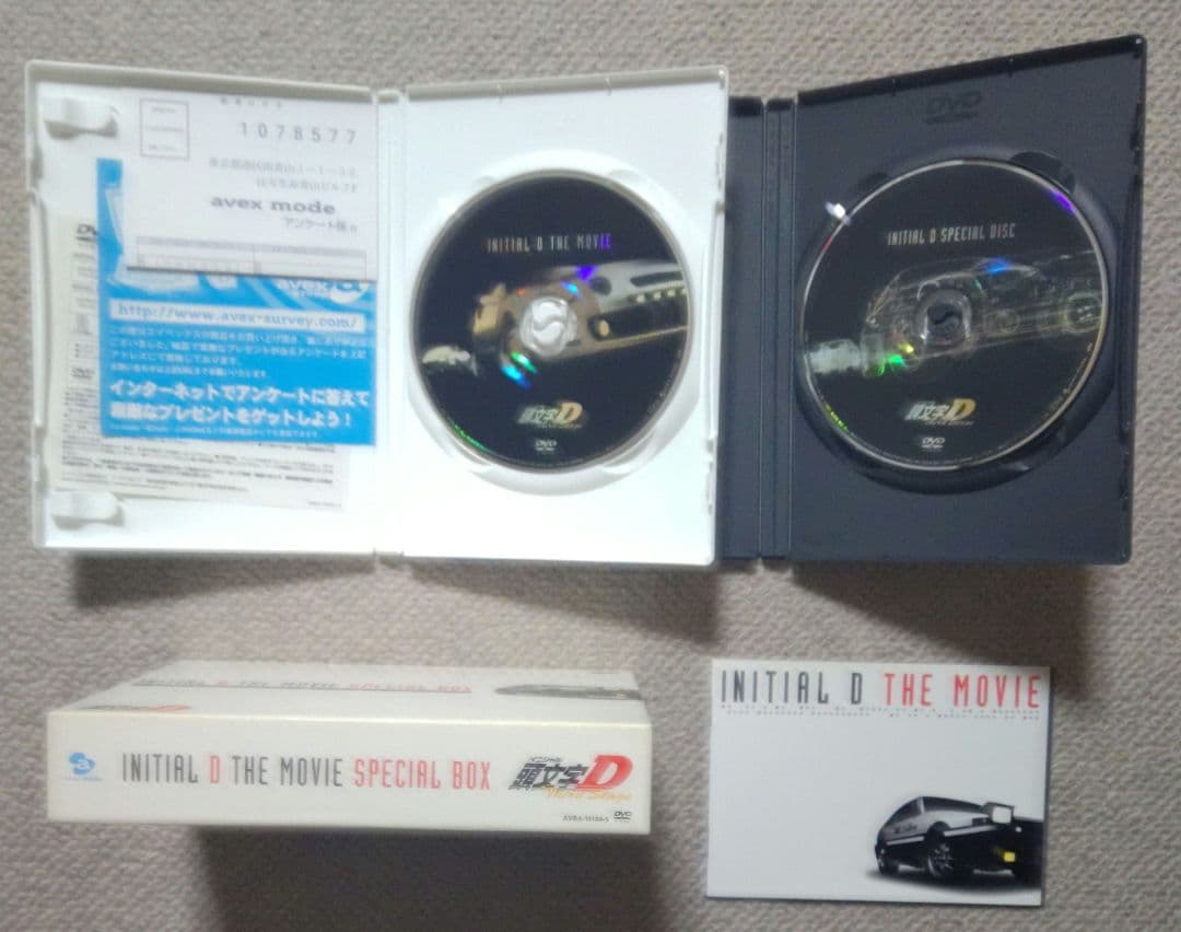 中古】頭文字D DVD 1&2 Stage・劇場版他セット セル版 イニシャルD