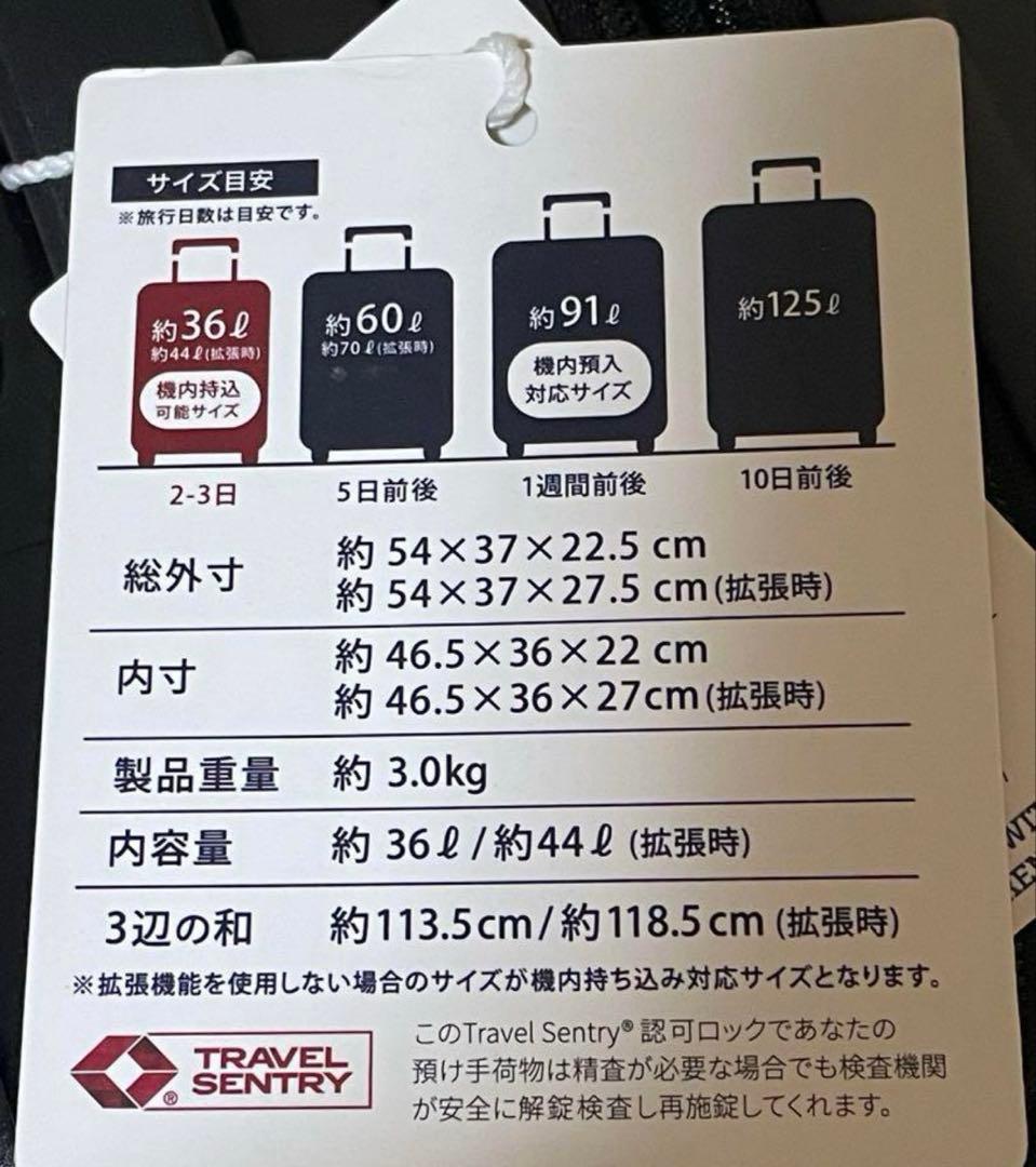 [未使用]U.S POLO ASSN キャリーケース 機内持ち込み可　カバー付