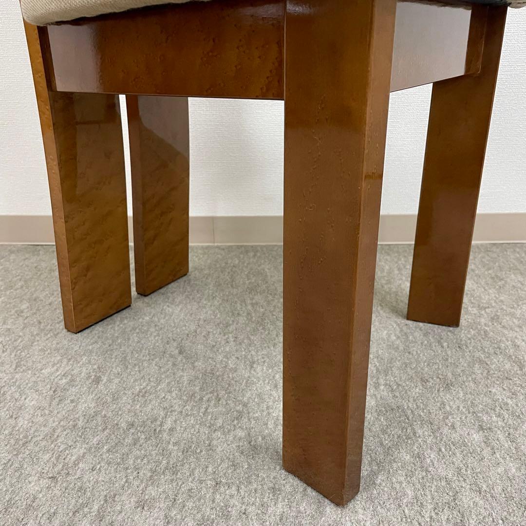 大塚家具【松創】(府中) ダイニングチェア \"バーズアイメイプル\" No.4