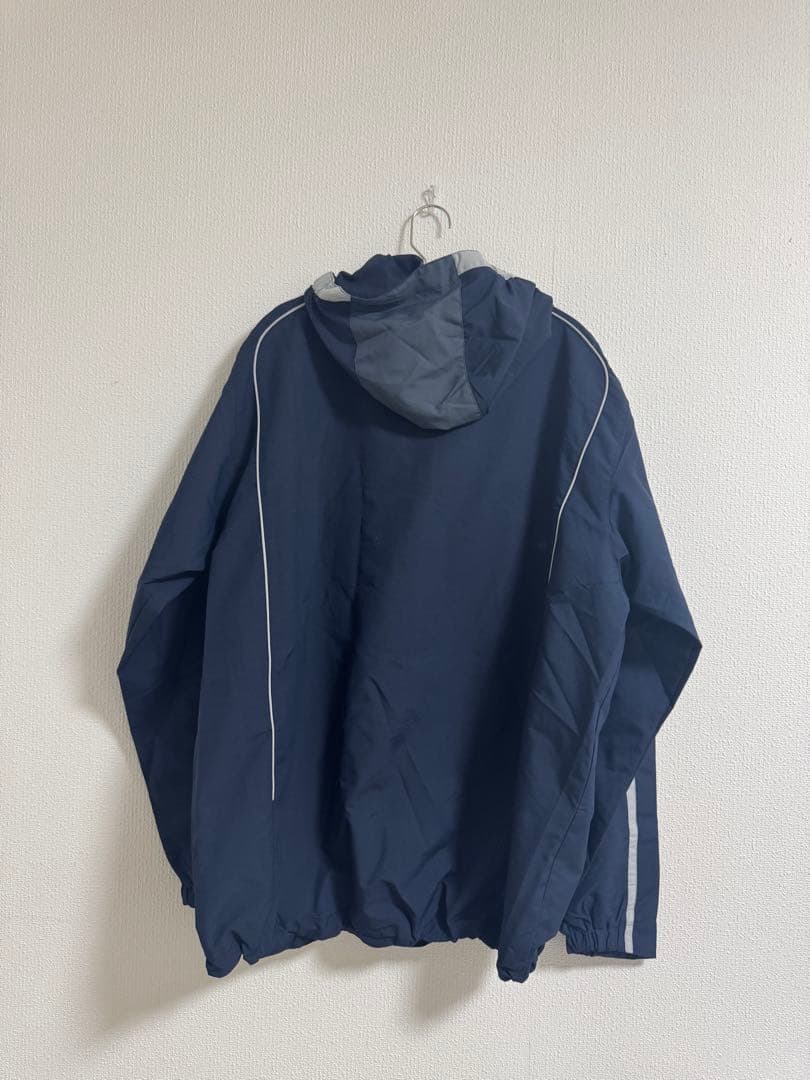 青黒 PUMA プーマ ヤマハ ジュビロ磐JUBILO ナイロンジャケット ML