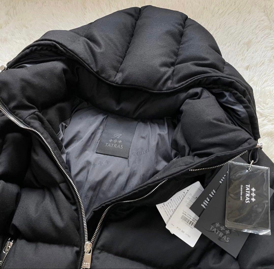 TATRAS ブラックダウンジャケット ドミッツァート