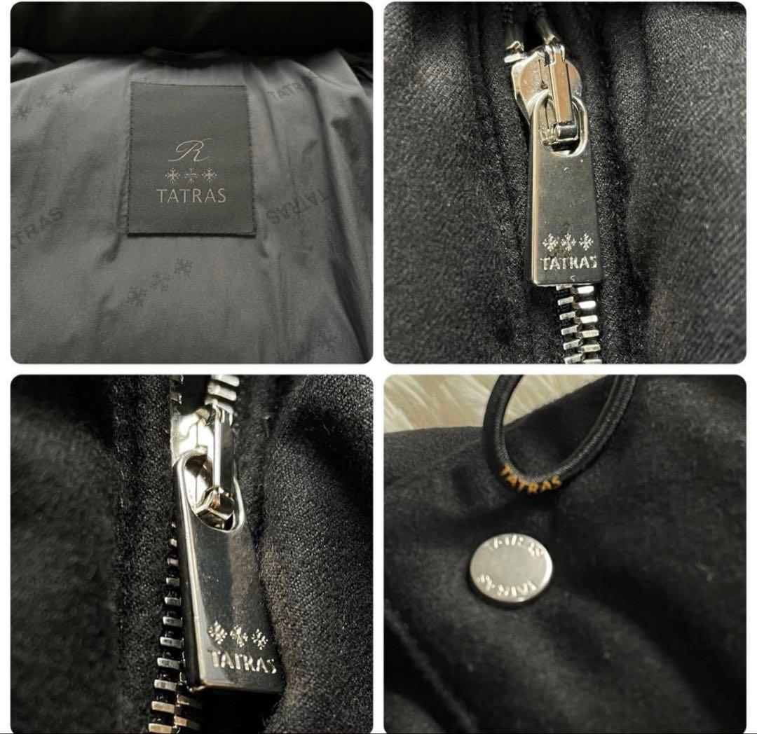 TATRAS ブラックダウンジャケット ドミッツァート