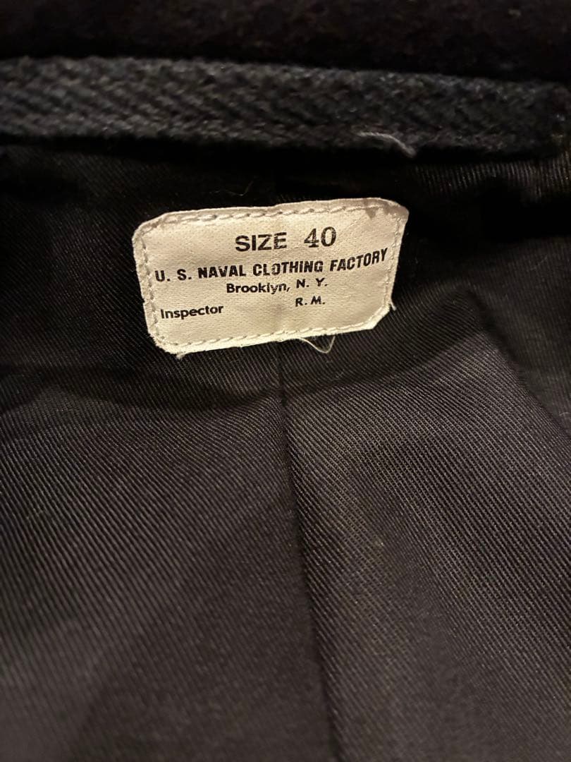 リアルマッコイズ　pコート　mj10116 40サイズ