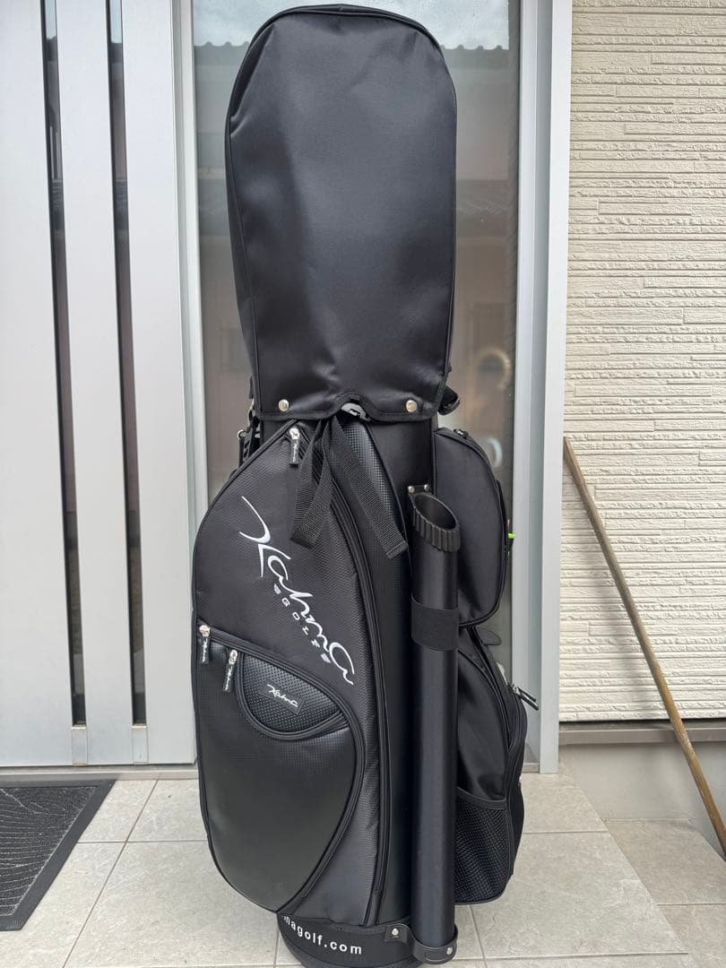 【希少】Kahma ゴルフバッグ キャディバッグ Black