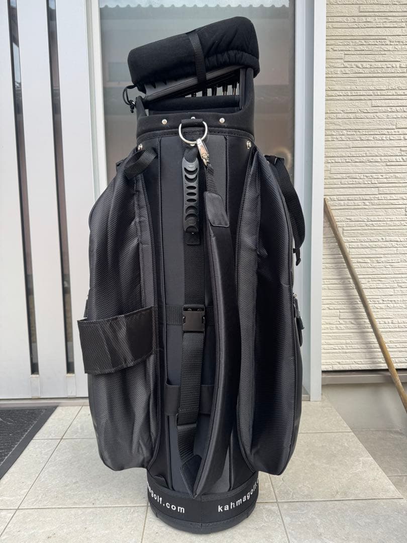 【希少】Kahma ゴルフバッグ キャディバッグ Black