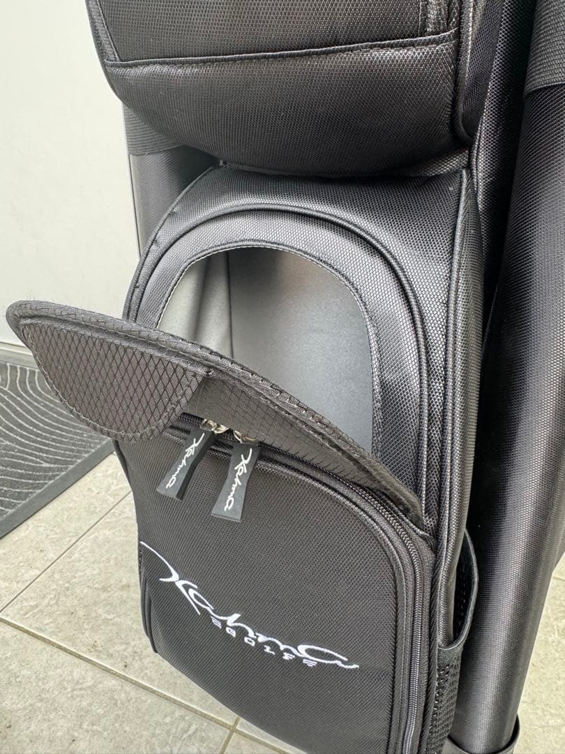 【希少】Kahma ゴルフバッグ キャディバッグ Black