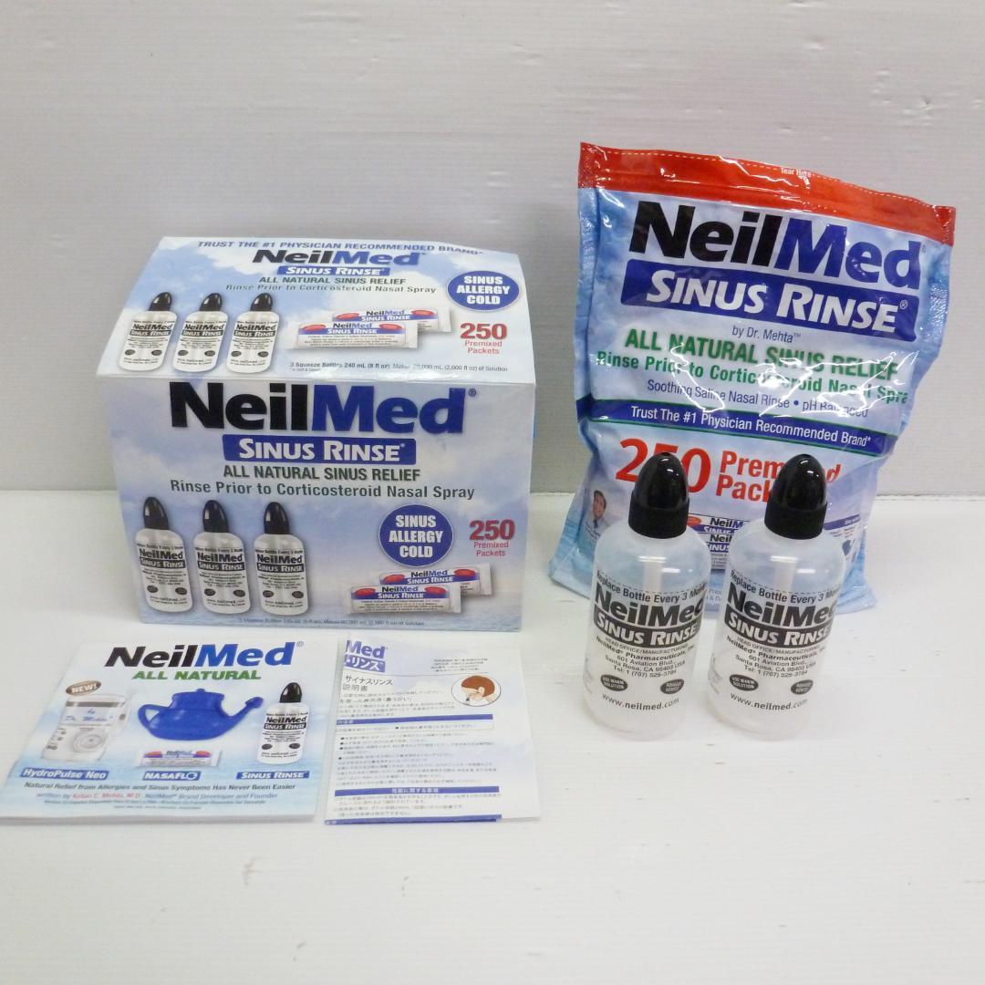 NeilMed ニールメッド サイナスリンス 鼻洗浄用品 セット 鼻うがい ③