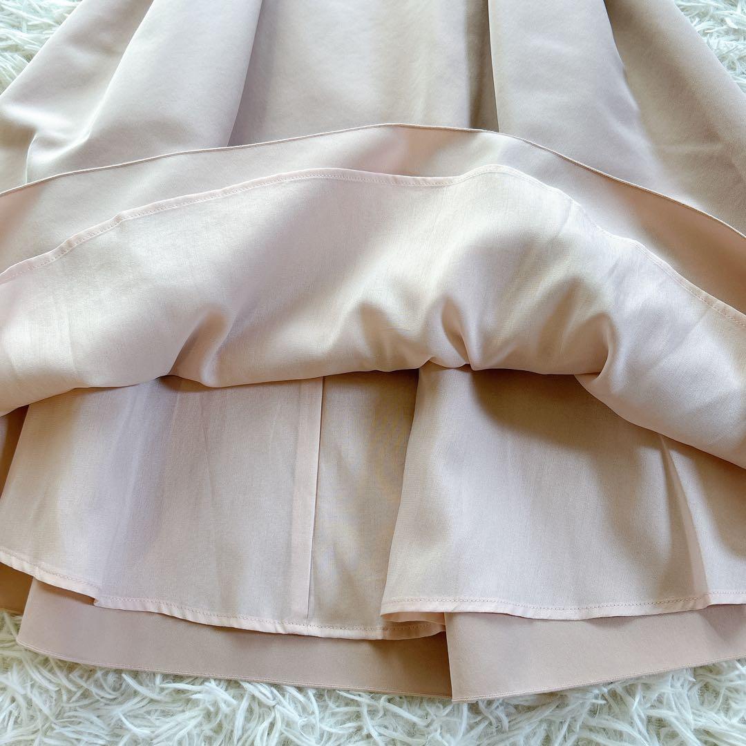 美品☆FOXEY バロンスカート アンティークベージュ 希少サイズ 34