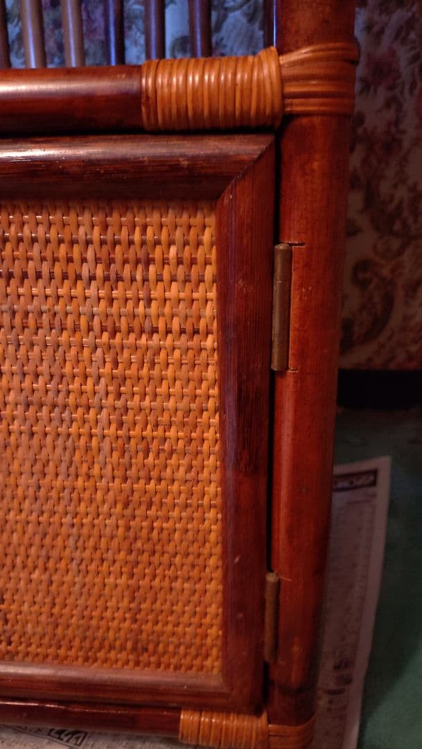 ラタン 籐 棚 ラック シェルフ