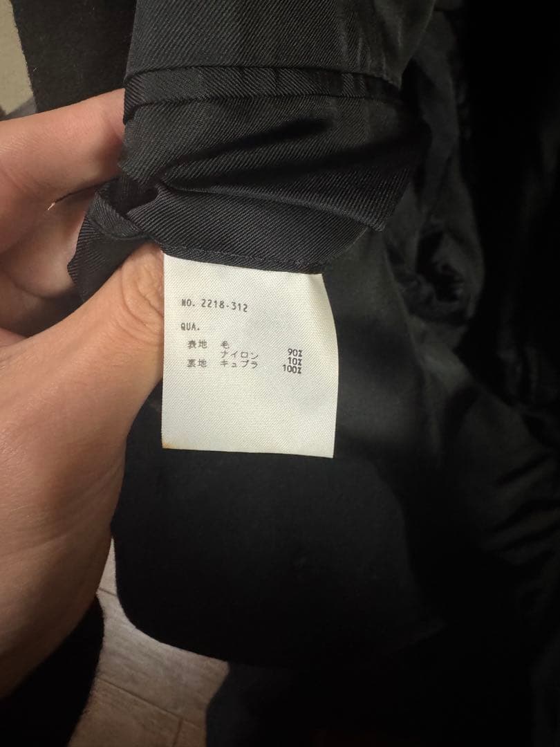 lad musician チェスターコート　2018aw 購入