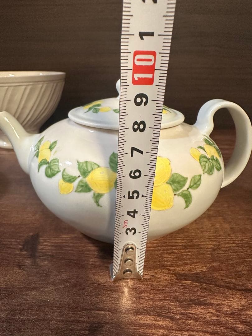 阿部慎太朗 檸檬バイカラーティーセット6点　※バラ売り不可