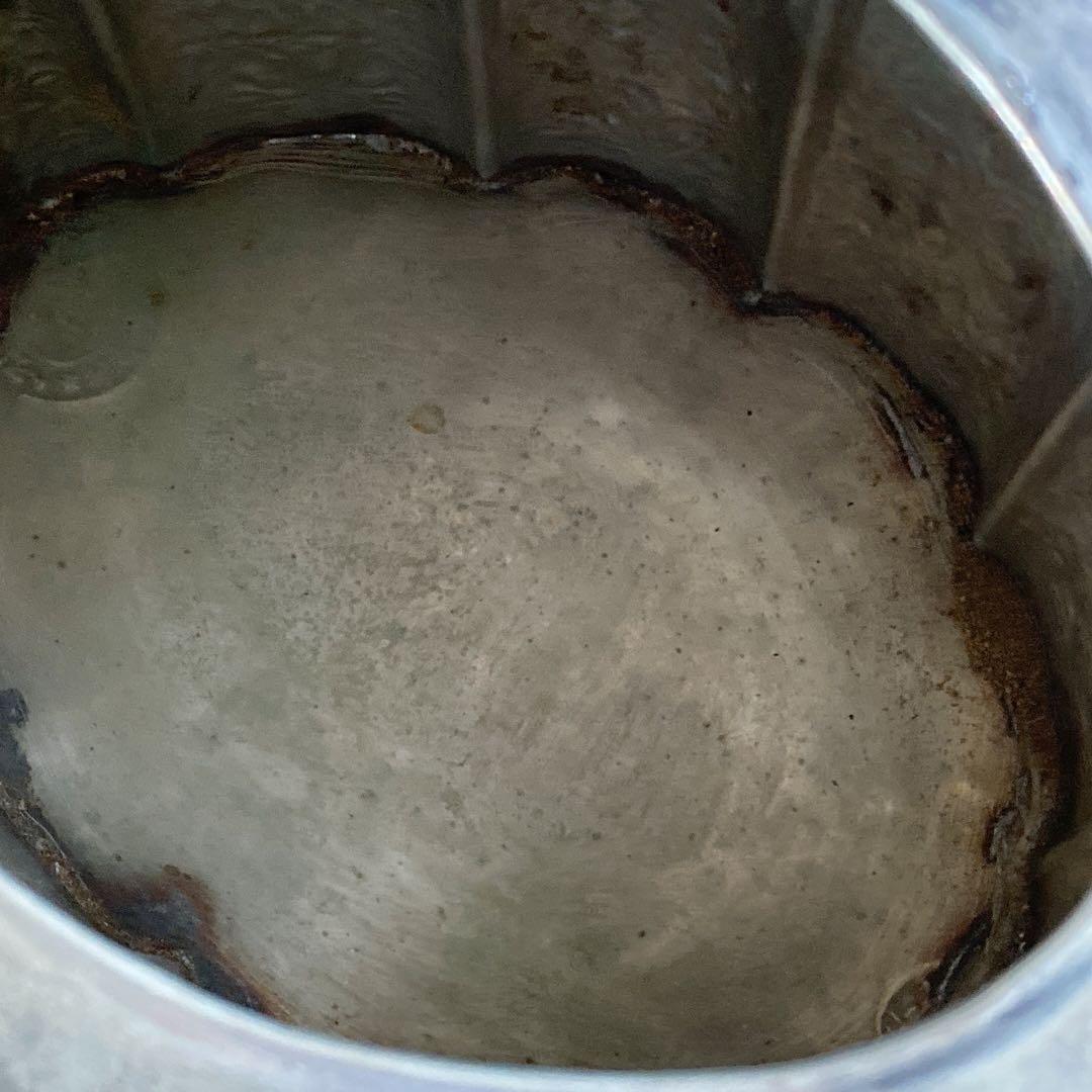 モロッコ製 ハンドメイド アンティーク フタ付き 小物入れ シュガーポット