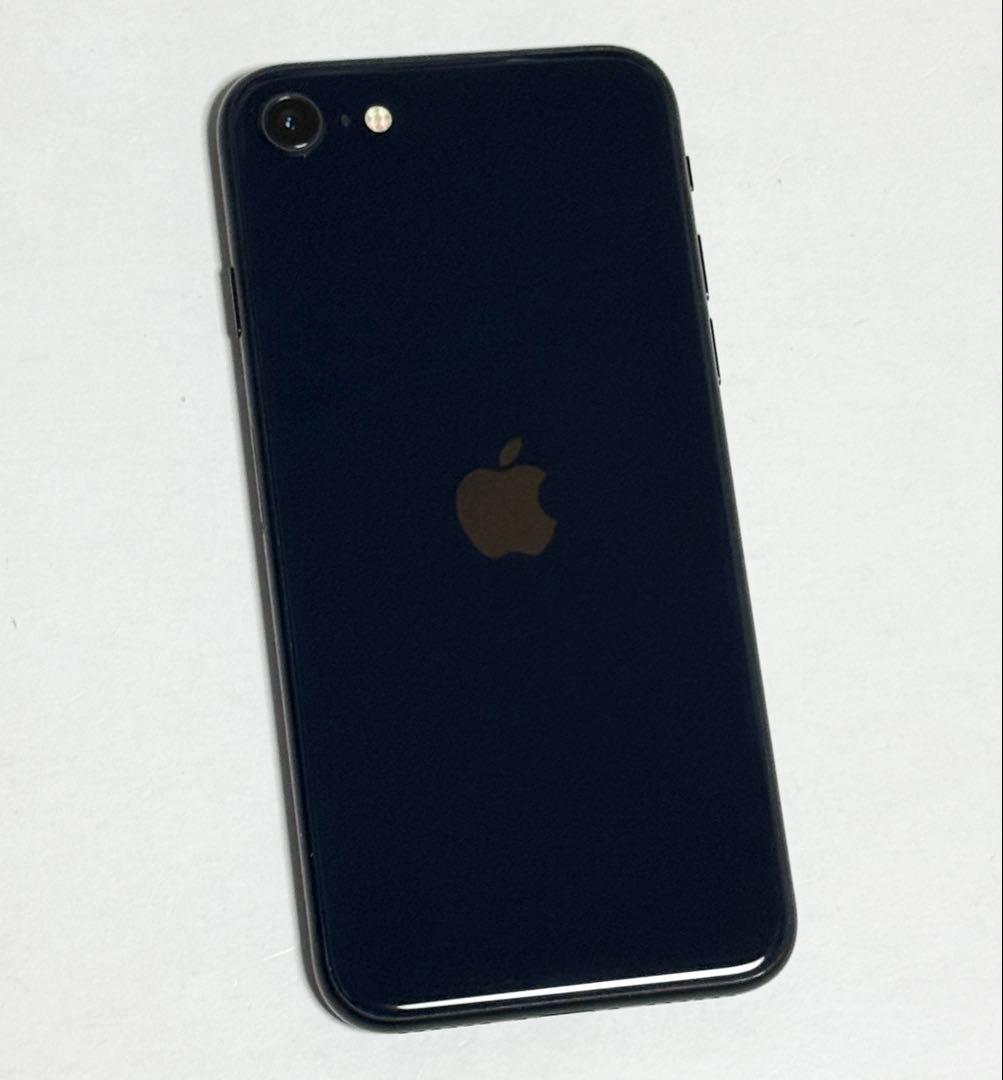 バッテリー最大容量96%　iPhone SE 第3世代 64GB ミッドナイト