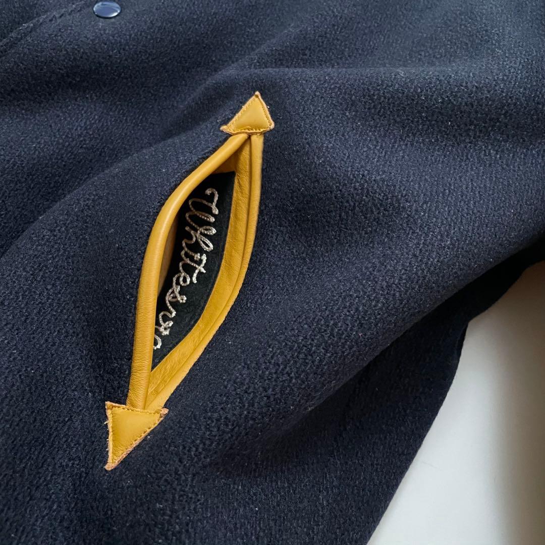 美品 ホワイツビル スタジャン 42 XL WV15168 アワードジャケット