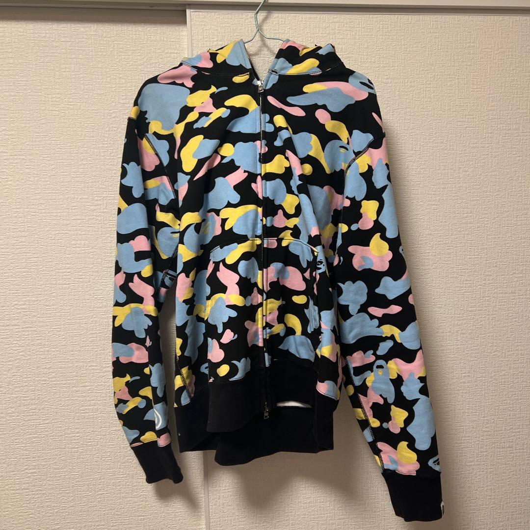 A Bathing Ape カモフラージュパーカー Mサイズ - メルカリ