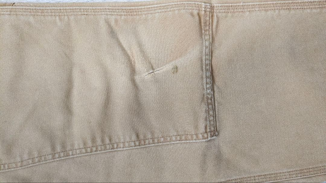 【US古着】Carhartt ダブルニー フェード 雰囲気◎ 31×30 ボロ