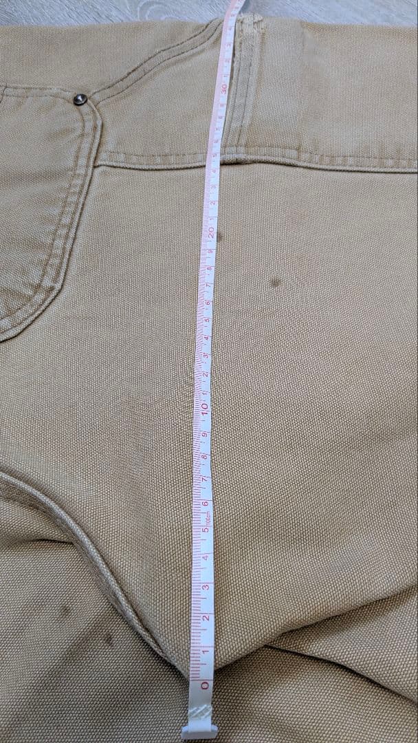 【US古着】Carhartt ダブルニー フェード 雰囲気◎ 31×30 ボロ