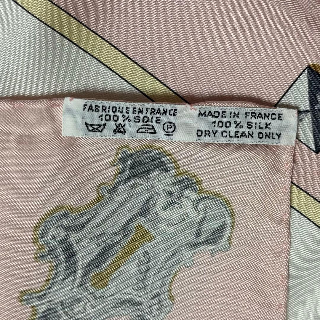 美品 エルメス スカーフ カレ90 シルク100% 鍵柄 レディース