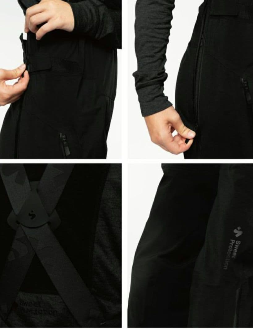 Sweet Protection ウィメンズ　ビブパンツ　黒　М