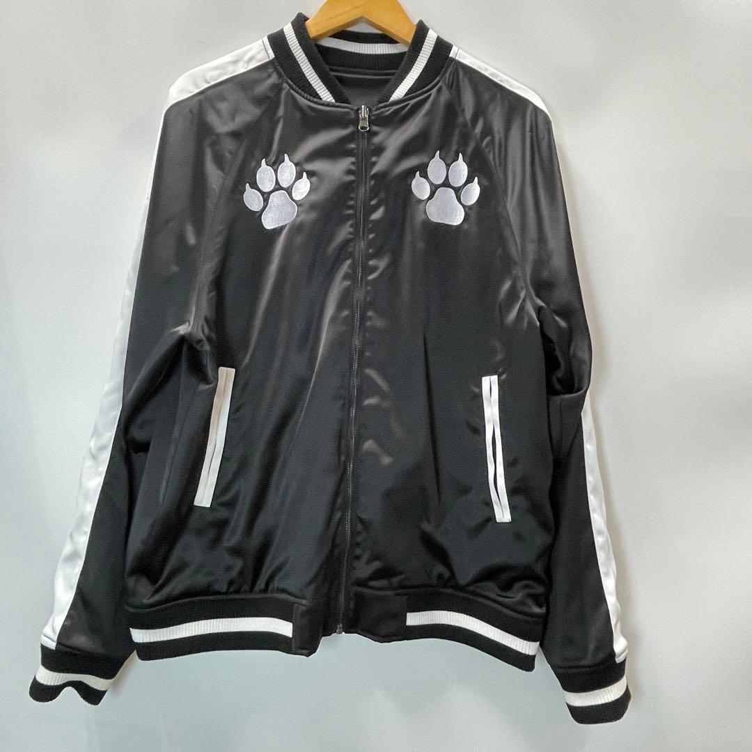 【T42】寝田ルネ × PSYCHO NATION 　リバーシブル　スカジャン