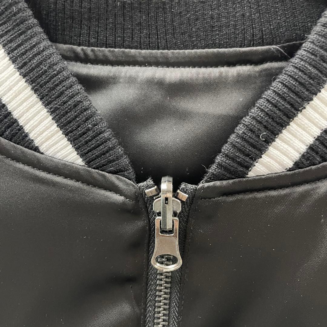 【T42】寝田ルネ × PSYCHO NATION 　リバーシブル　スカジャン