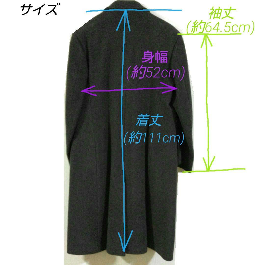 [美品 良好] EMPORIO ARMANI ダブルコート (ヘリンボーン生地)