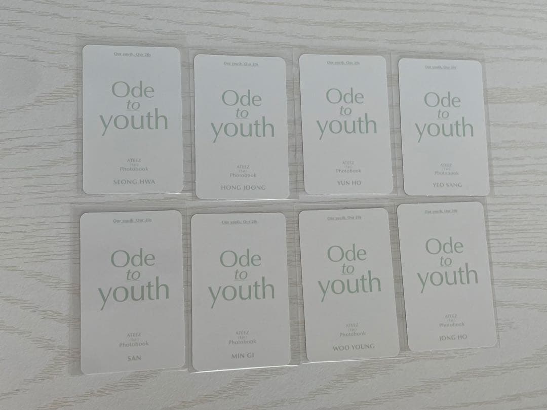 ATEEZ ode to yours 1st 写真集