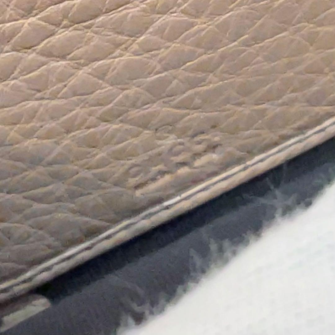 グッチ 長財布 ソーホー インターロッキング 革 ラウンドファスナー ベージュ