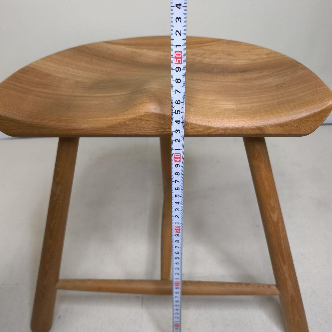 ミルカーズチェア 美品 リプロダクト シューメーカーチェア 49cm 木製