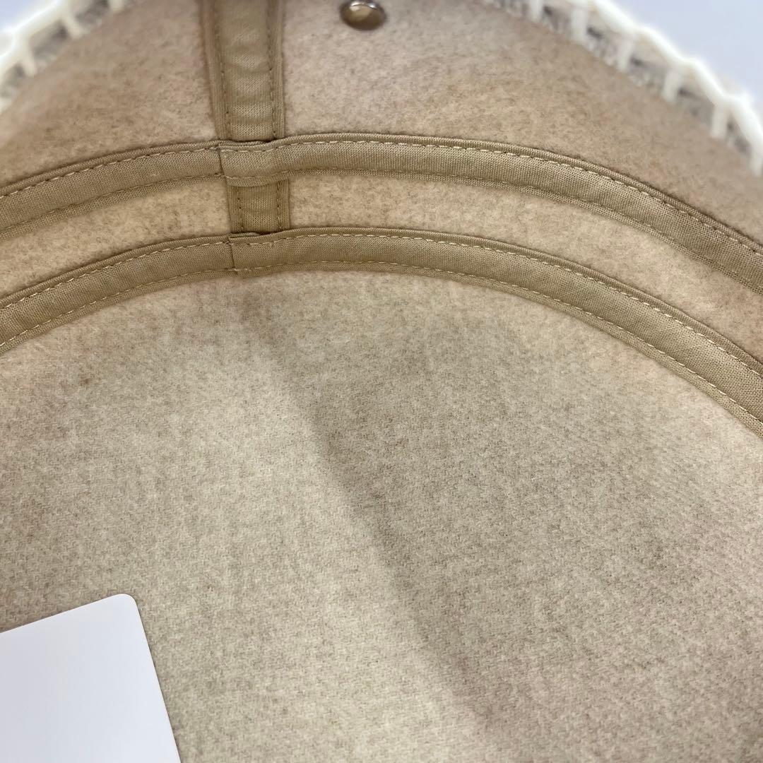 エルメス ベレー帽 サントノーレ 帽子 ウール カシミア セリエ 新品未使用