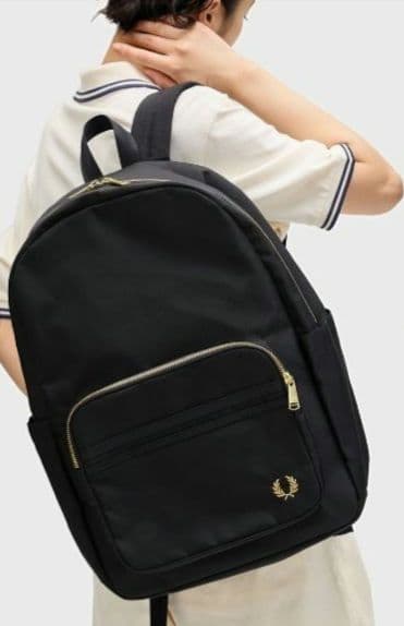 FRED PERRY テクスチャーナイロンバックパック