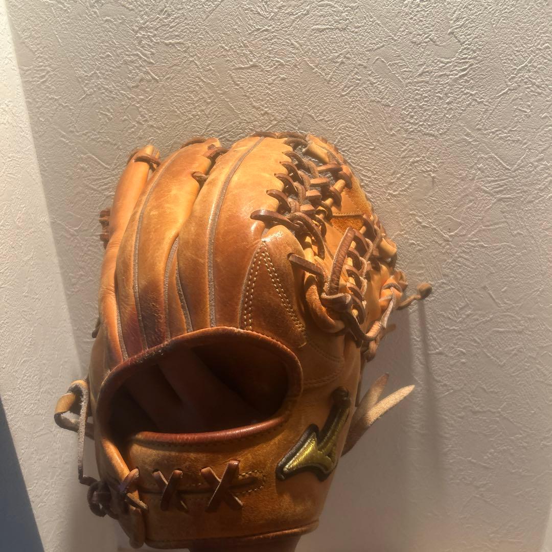 Mizuno Pro 軟式グローブ ブラウン