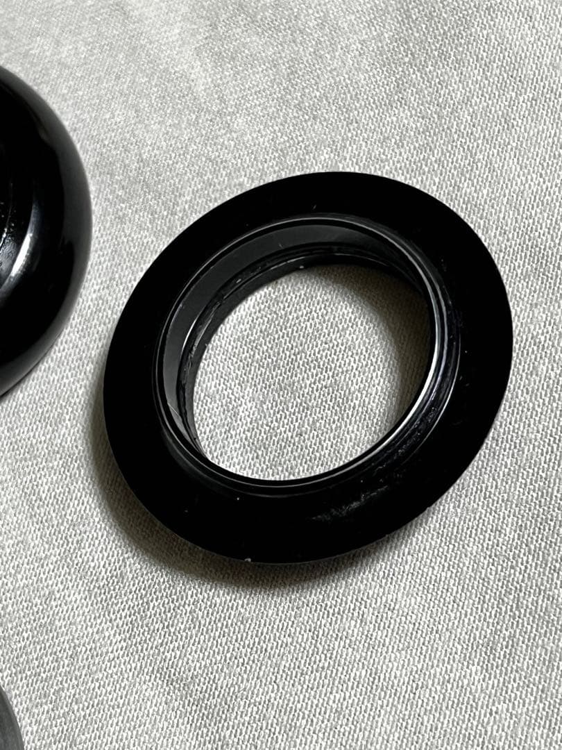 クリスキング 1インチ ヘッドパーツ アヘッド oldmtb ノーロゴ ブラック