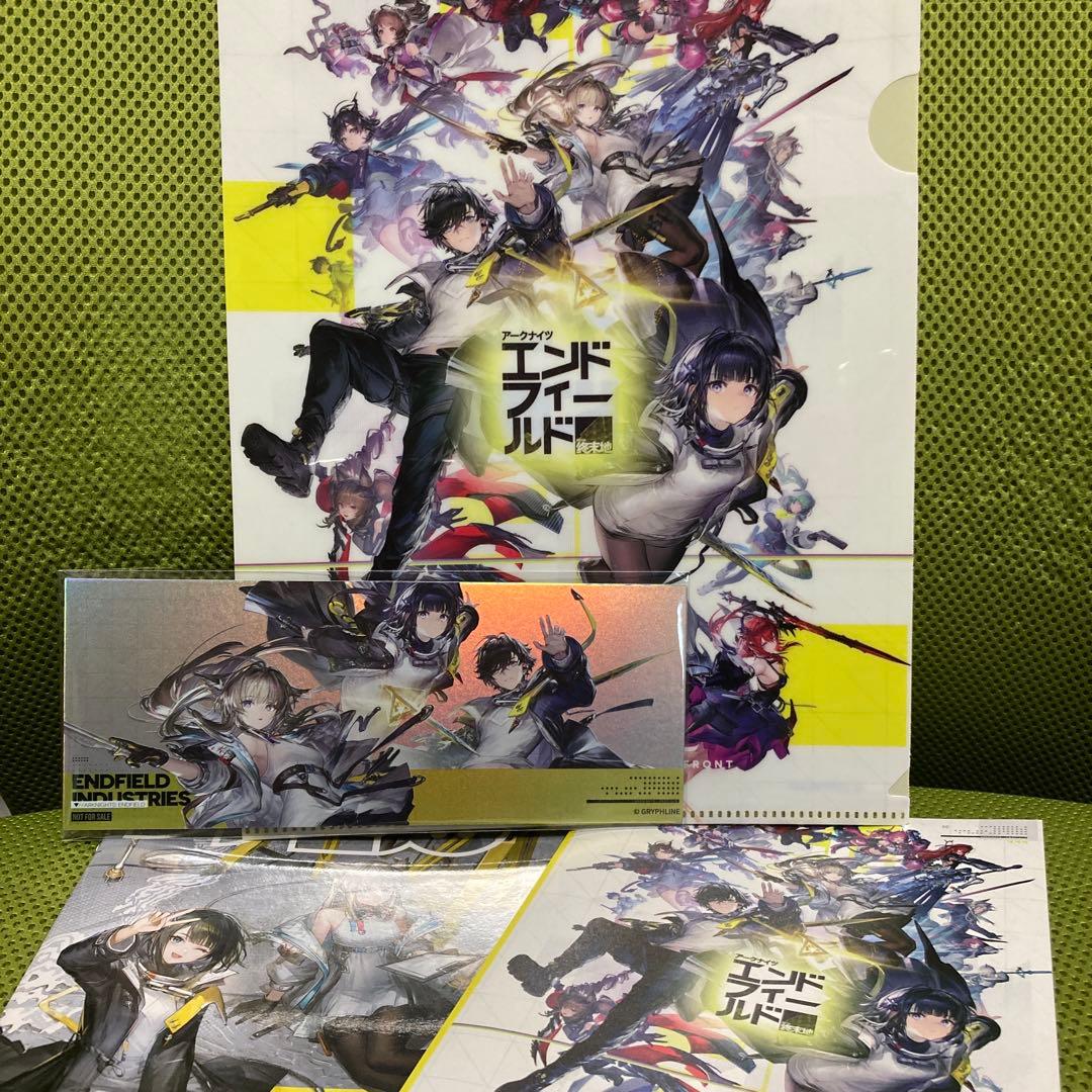 アークナイツ エンドフィールド　tgs 限定　ノベルティ　+おまけ付き