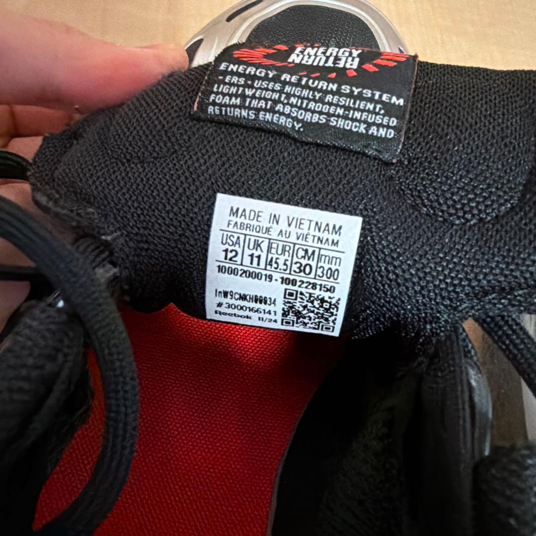 Reebok ENGINE A 30cm シルバー/ブラック