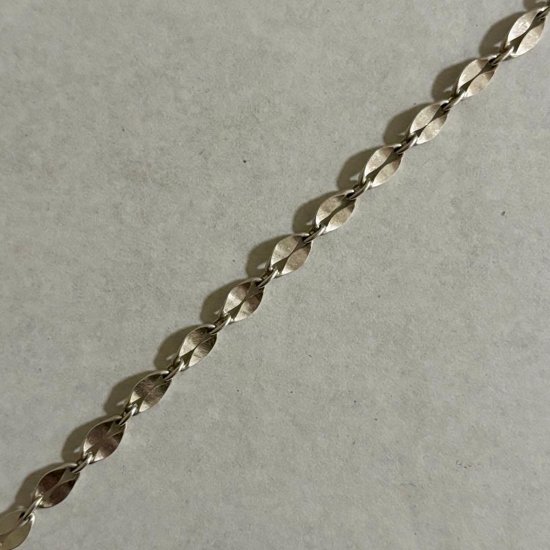 【刻印あり】FIGARO CHAIN silver925ブレスレット