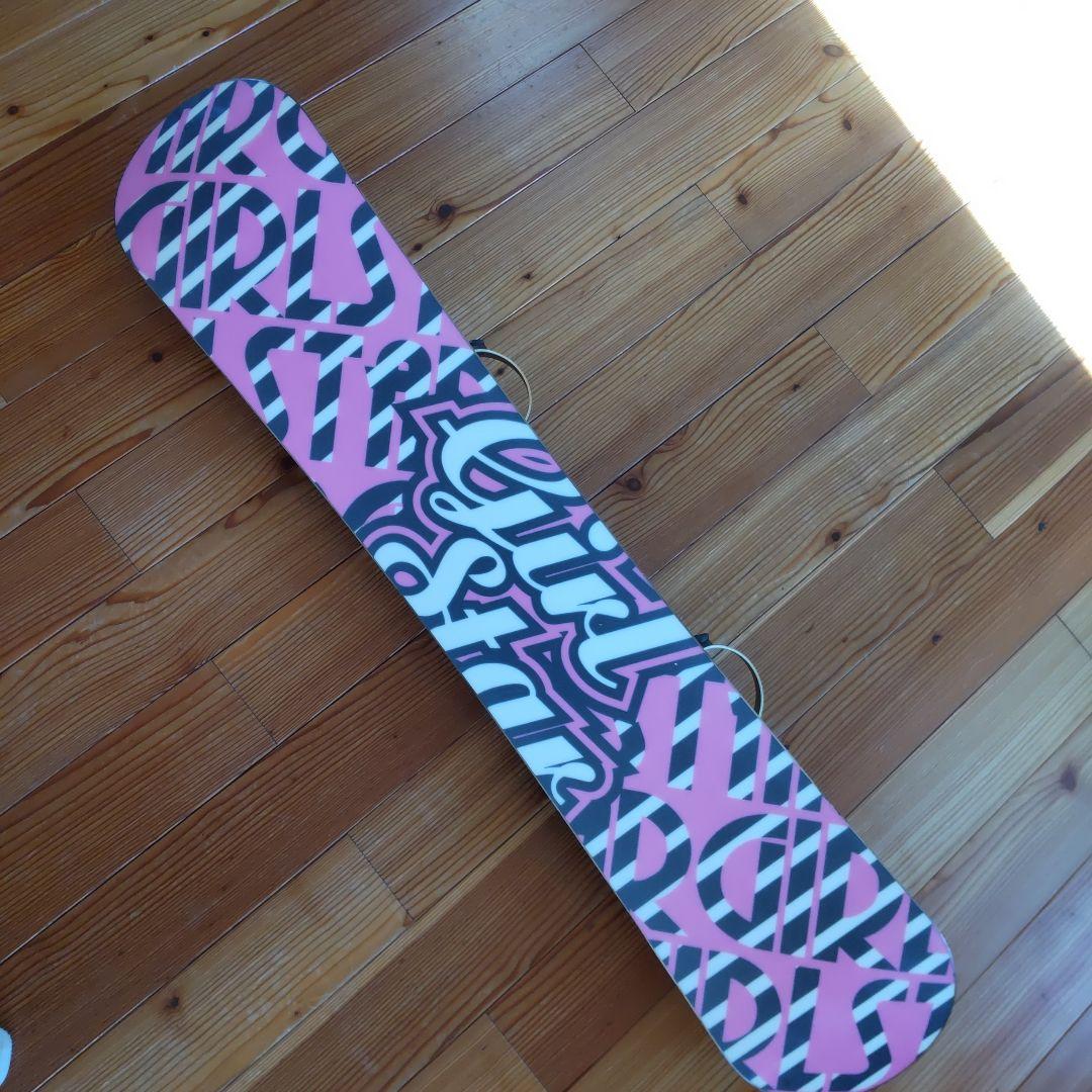 girl star スノーボード144cm+ビンディング