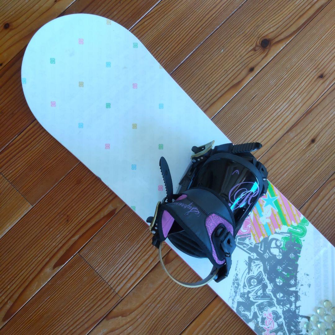 girl star スノーボード144cm+ビンディング