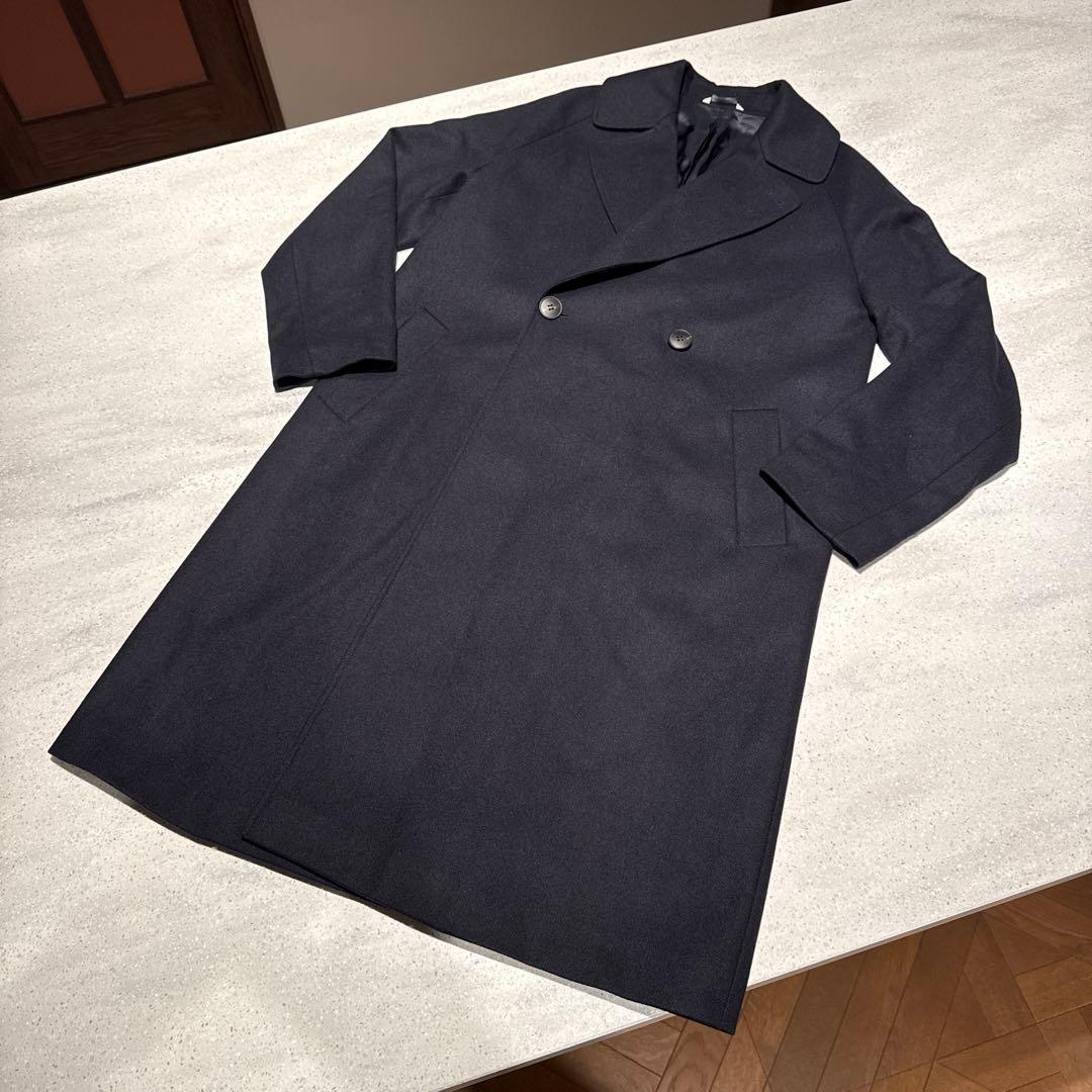 hevo×BEAMS別注 BRINDISI チェスターコート black 46