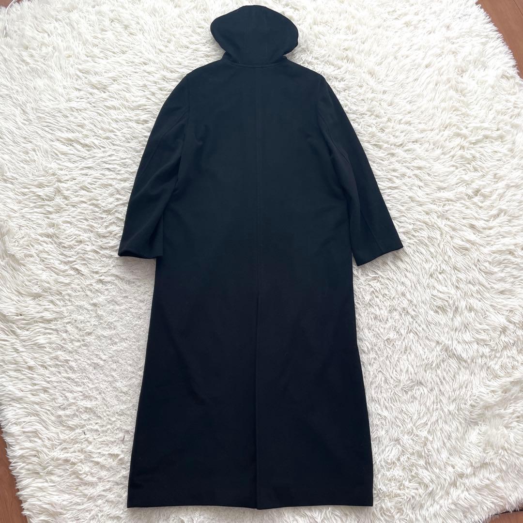 ru カシミヤ100% Aライン　ロング　コート　大きいサイズ
