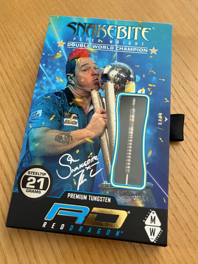 【ダーツ レア】レッドドラゴン2023 ピーターライト カッパーフュージョン