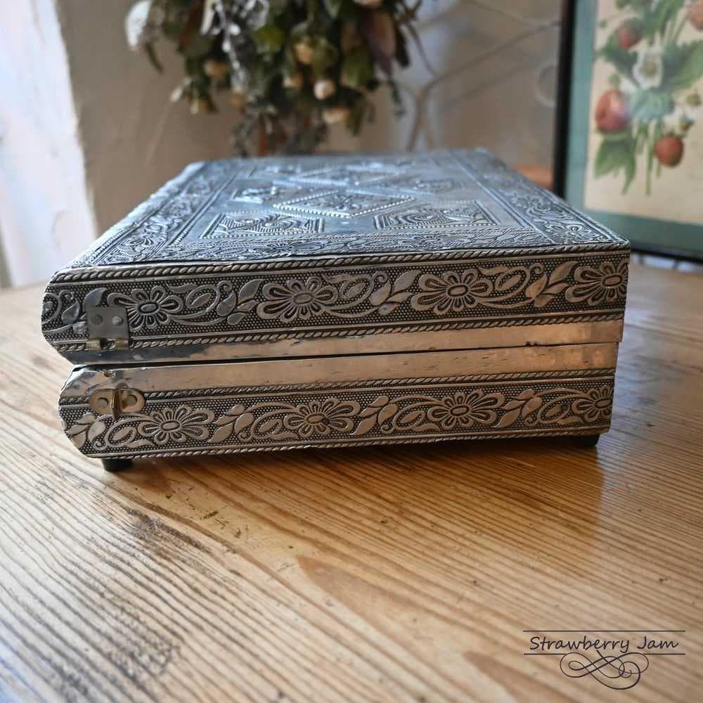 L3710-229 英国ヴィンテージ アクセサリーケース 小物入れ ジュエリー