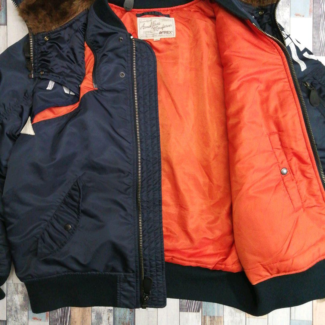 AVIREX　アヴィレックス　MA1　ミリタリー　ネイビー