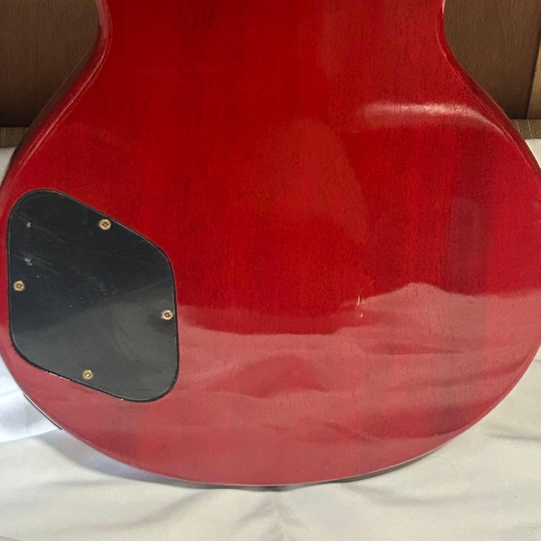 【希少】GrassRoots レスポールベース フレイムメイプル レッド