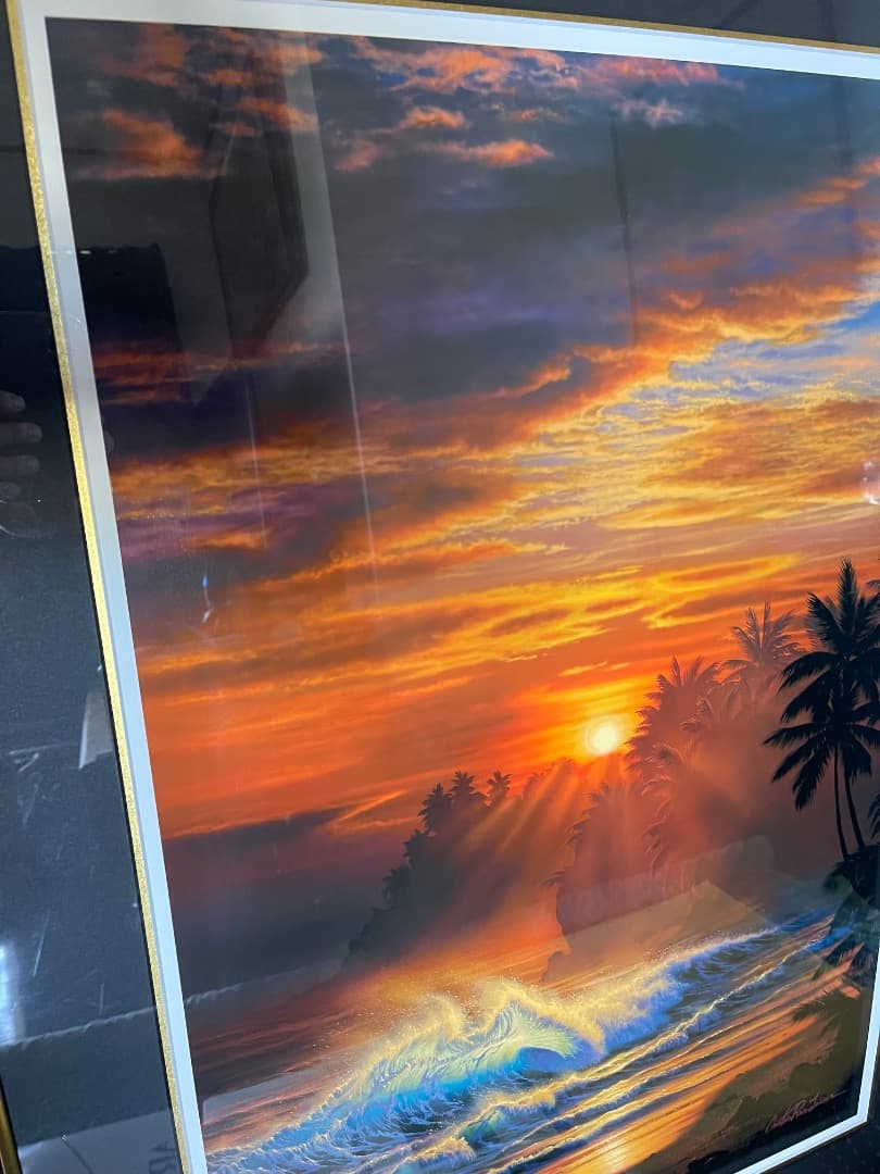 ラッセン　ゴールデンモーメント　ミクスドメディア