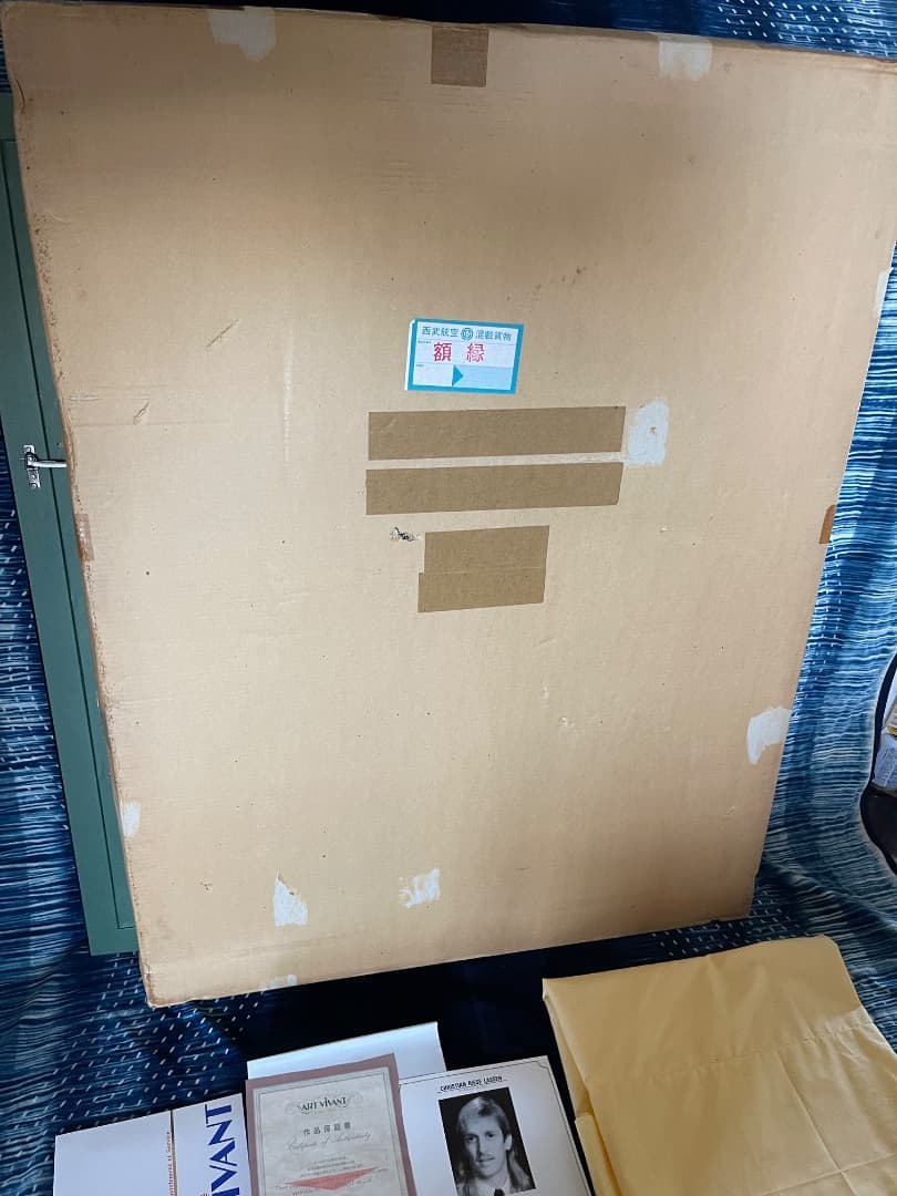 ラッセン　ゴールデンモーメント　ミクスドメディア