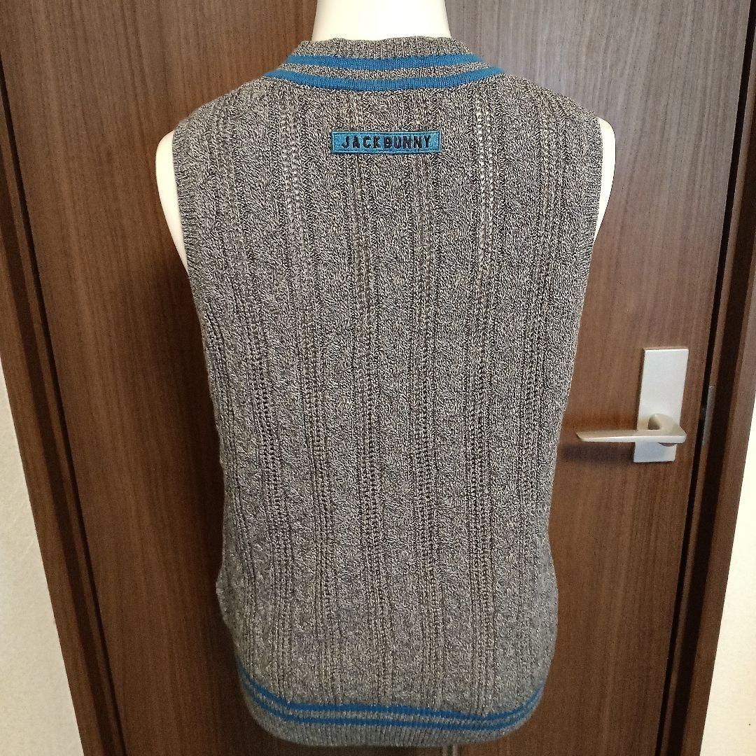 最終再値下げ新品JACK Bunnyベスト♡サイズ2 アラン編み