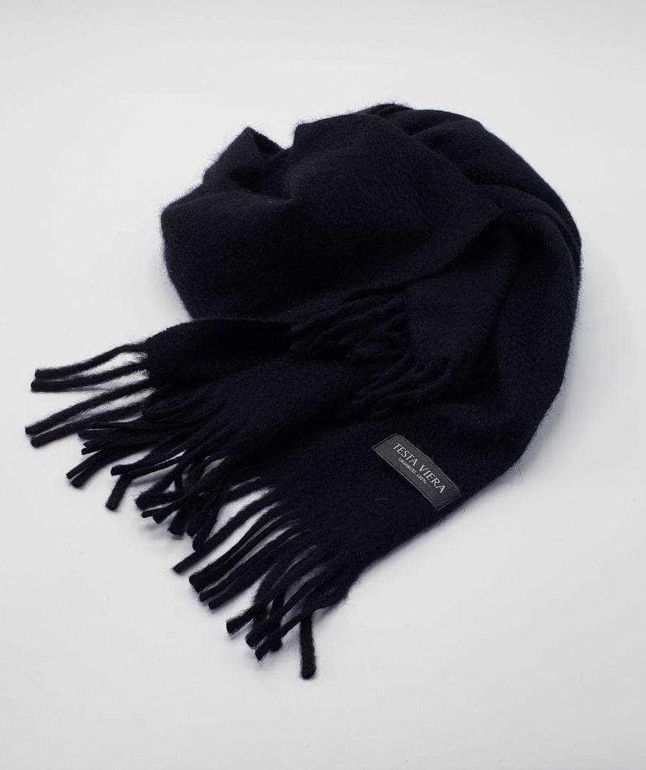 TESTA VIERA 最高級カシミヤ100% 深喜毛織 日本製 マフラー - メルカリ